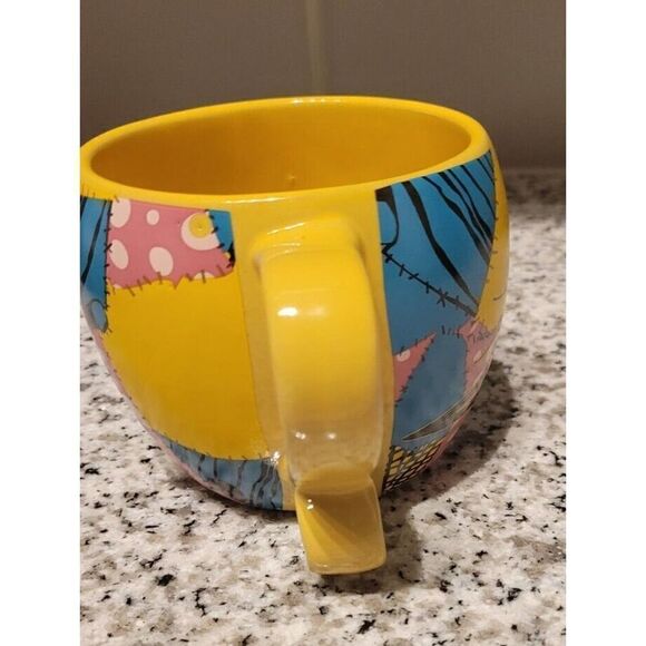 Disney Nightmare Before Christmas Jack And Sally 16oz Mug Yellow Hallowe… - Picture 6 of 8